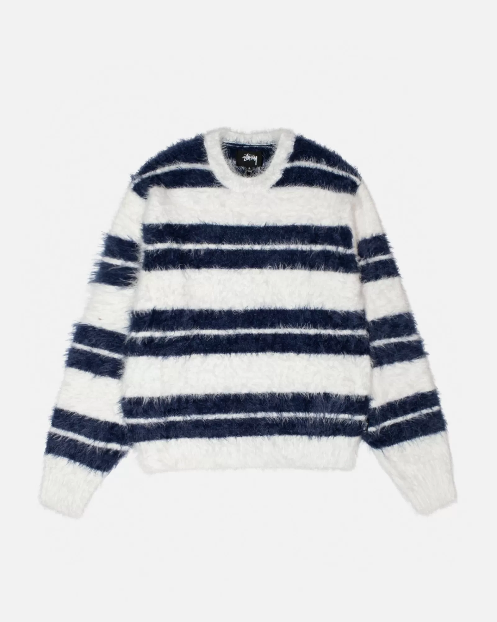 Stüssy Hairy Stripe Crew Sweater New