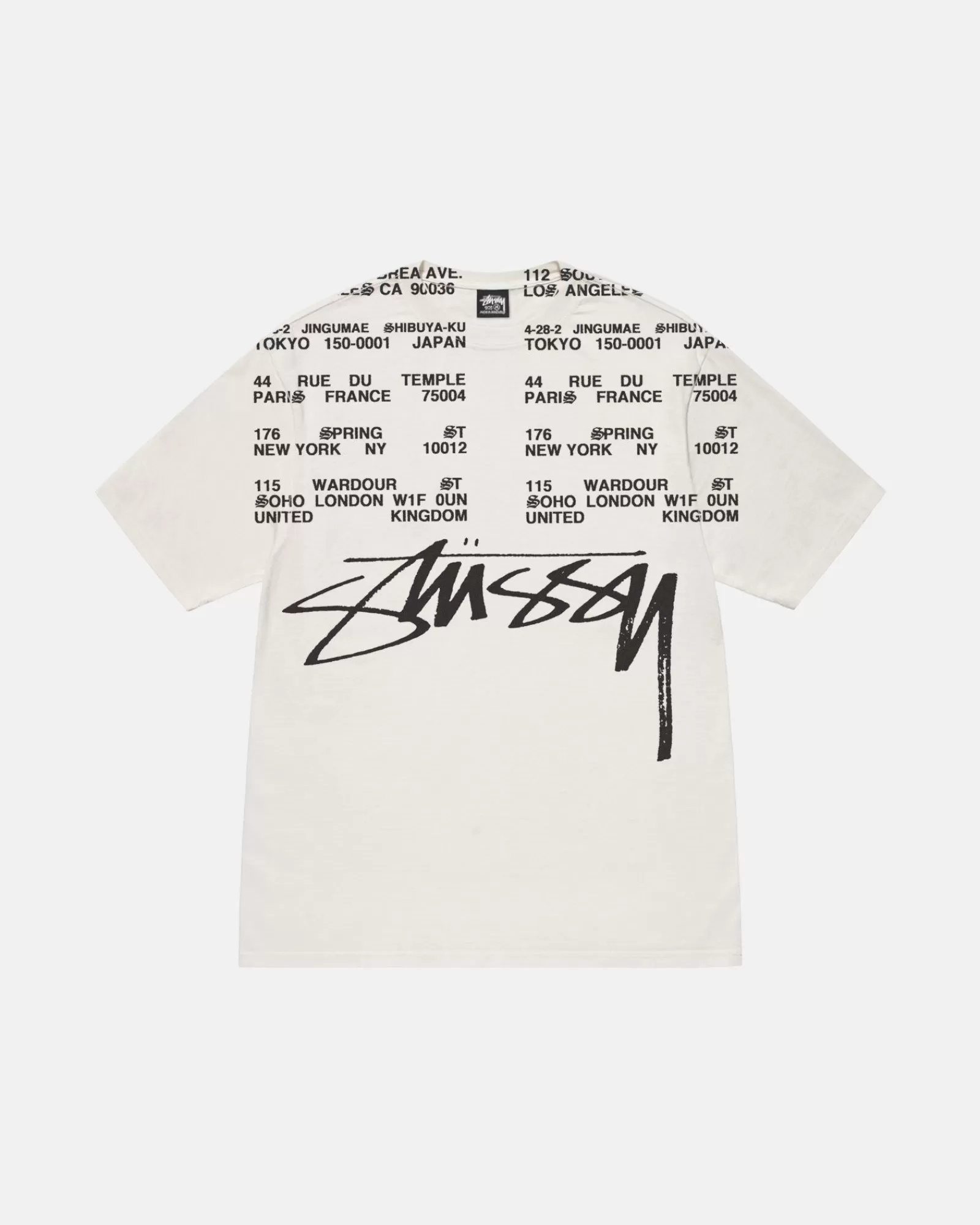 Stüssy Locations Tee Pigment Dyed Cheap