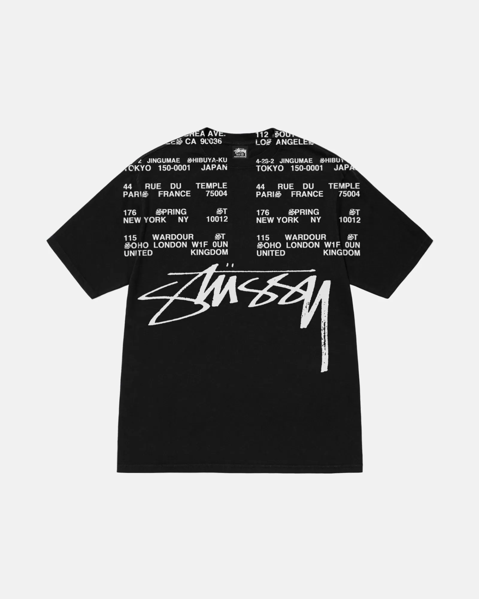 Stüssy Locations Tee Pigment Dyed Cheap