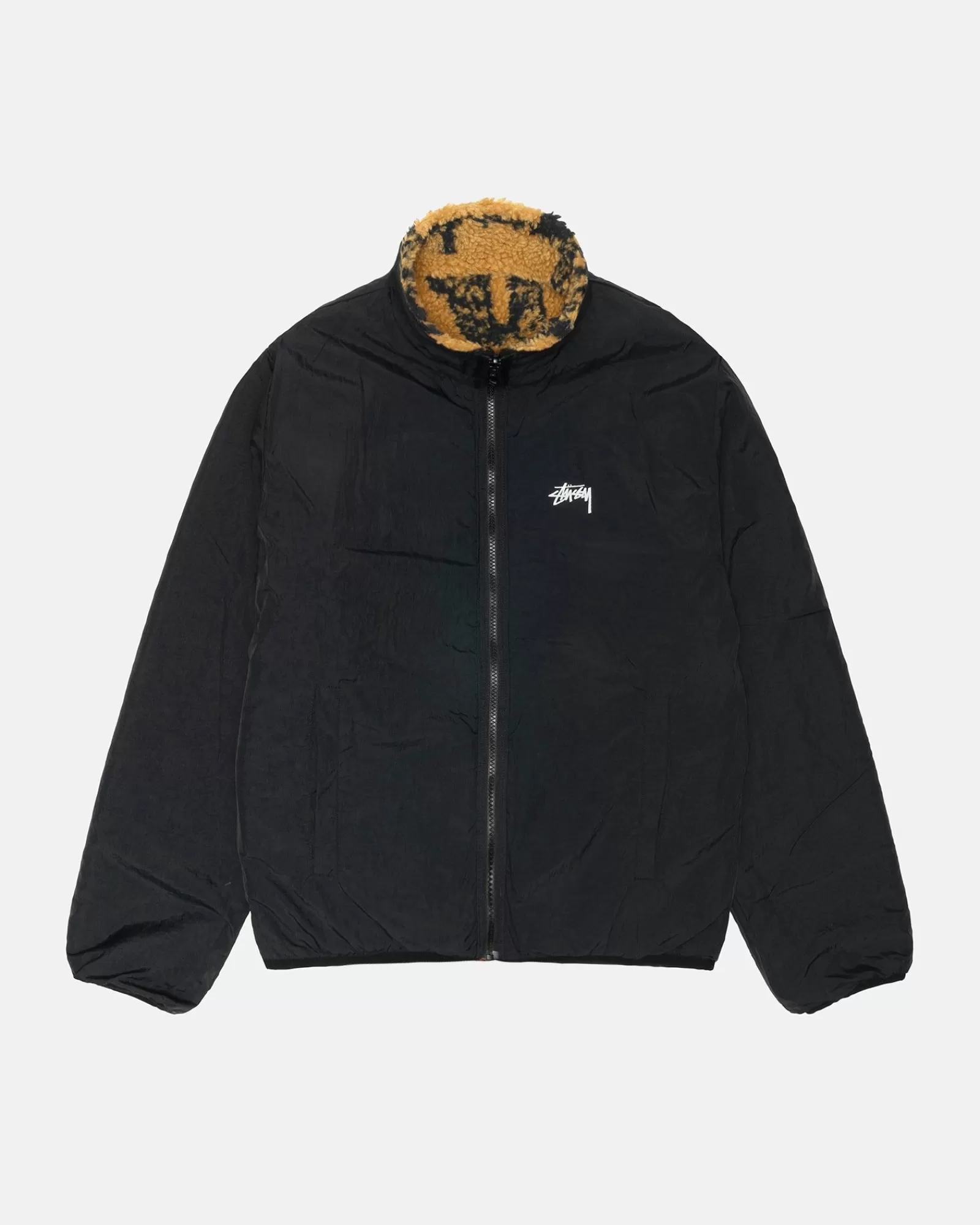 Stüssy Sherpa Reversible Printed Jacket Flash Sale